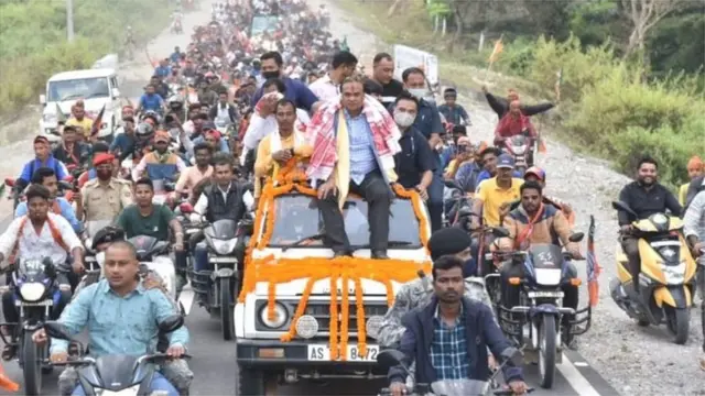 बीजेपी नेता हिमंत बिस्वा सरमा