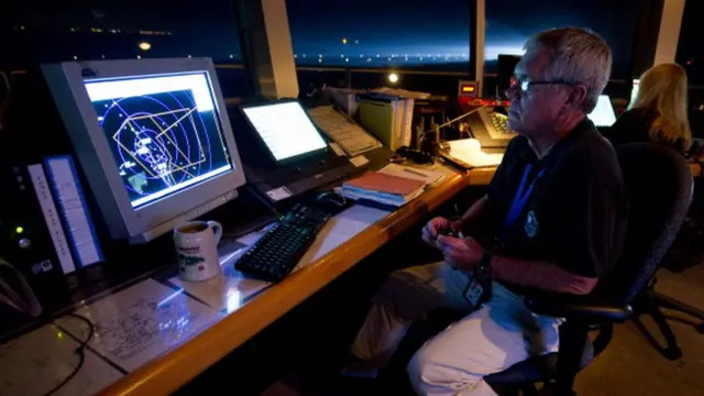 Centro Espacial Kennedy, en Cabo Cañaveral, Florida.