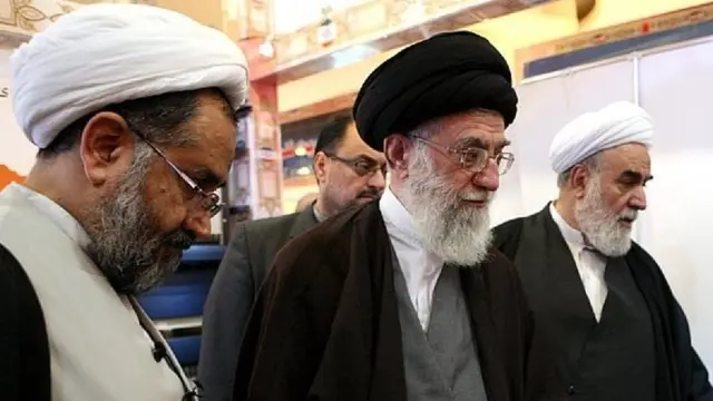 آیت الله خامنه ای و حیدر مصلحی