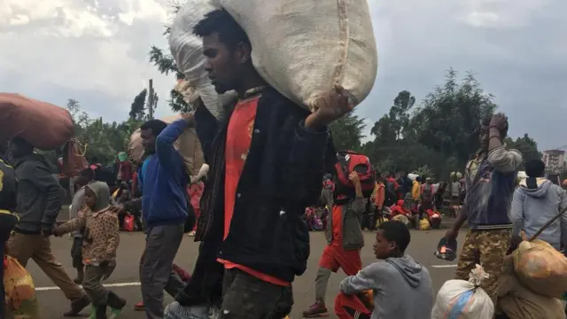 ህጻናት፣ ኣረጋዉያንን ኣደ ቖልዑን ዝርከቡዎም ብዙሓት ነበርቲ ብሰንኪ እቲ ጥቕዓት ተመዛቢሎም