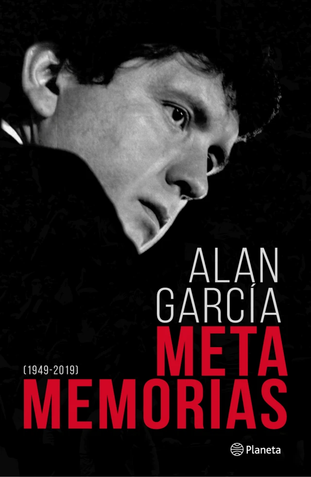 Portada de "Metamemorias", de Alan García, expresidente peruano.