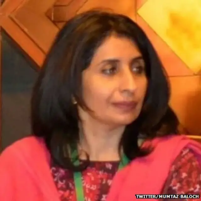 पाकिस्तान के विदेश मंत्रालय की प्रवक्ता मुमताज़ ज़हरा बलोच