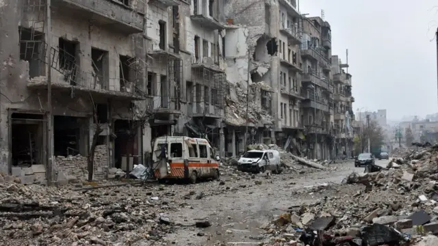 بمباران حلب