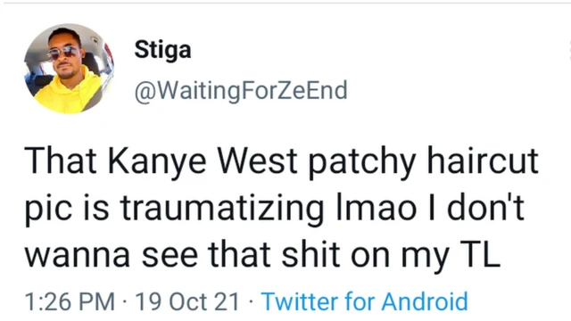 Kanye West New Haircut: Reactions as Kanye West reveal new haircut and change name