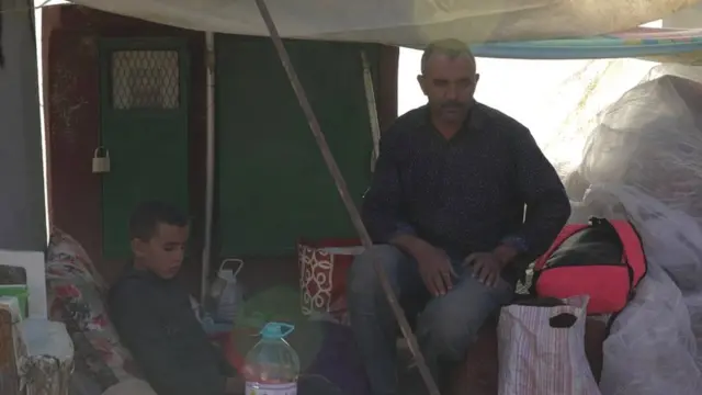 Abdulmajid and his son