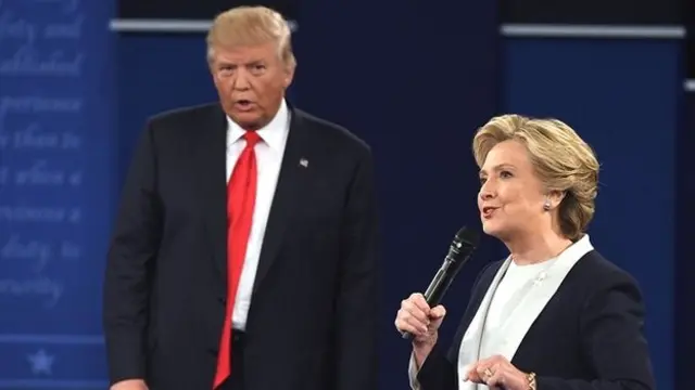 هیلاری کلینتون و دونالد ترامپ