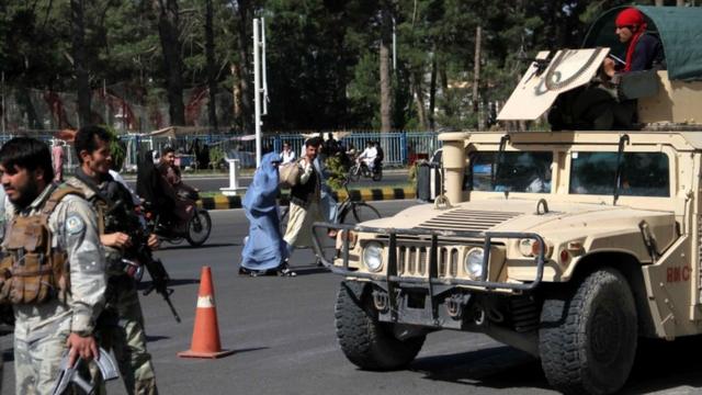 Патруль правительственных войск Афгаинстана