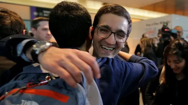 अमरीका आने से रोक हटी