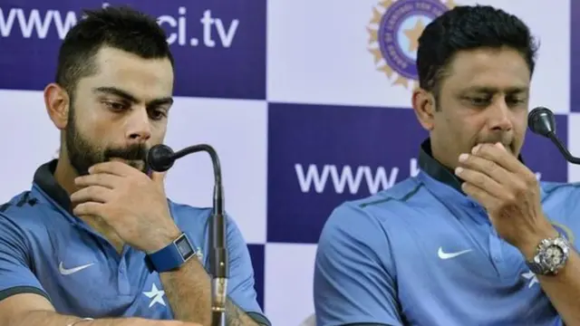 कोहली और कुंबले