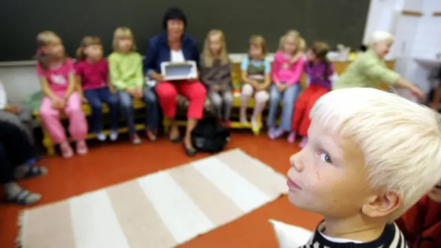 Escuela en Finlandia