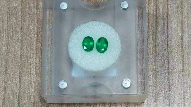 Новац заплењен приликом хапшења Наумова и Акста на граничном прелазу Прешево