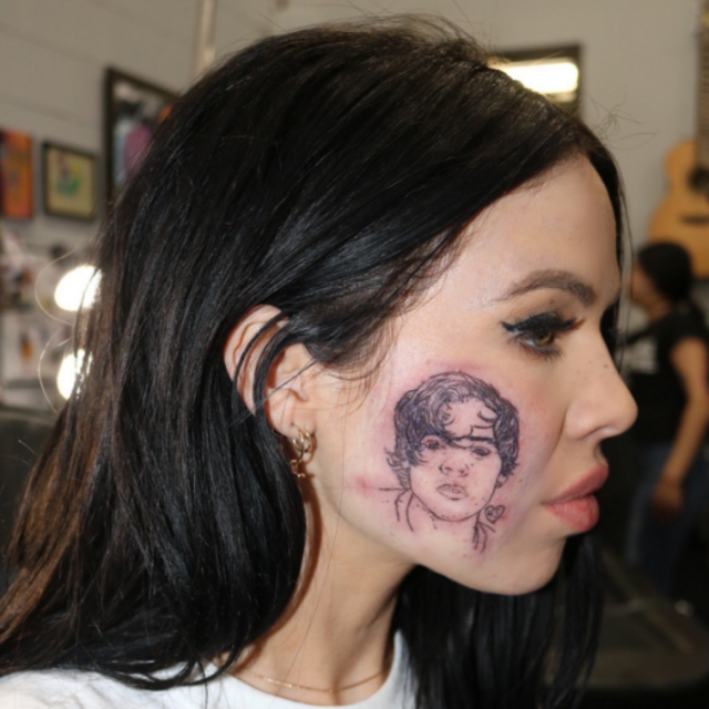 28 Celebs With Face Tattoos