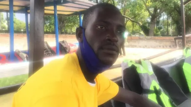 Ndungutse avuga ko ubu bitoroshye kubona abakiliya bo gutembereza mu bwato