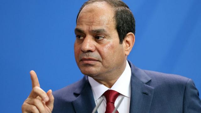 الرئيس المصري عبد الفتاح السيسي