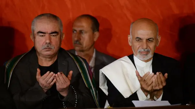 ولسمشر غني او مارشال دوستم