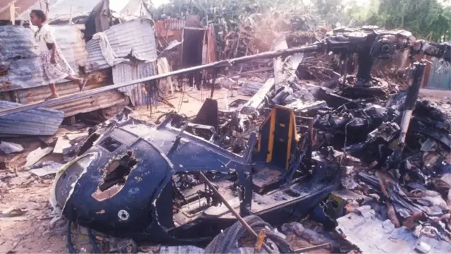 Yuusuf aabihiis wuxuu ku dhintay dagaalkii Black Hawk 