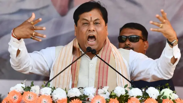 আসামের বিজেপি মুখ্যমন্ত্রী সর্বানন্দ সোনোওয়াল