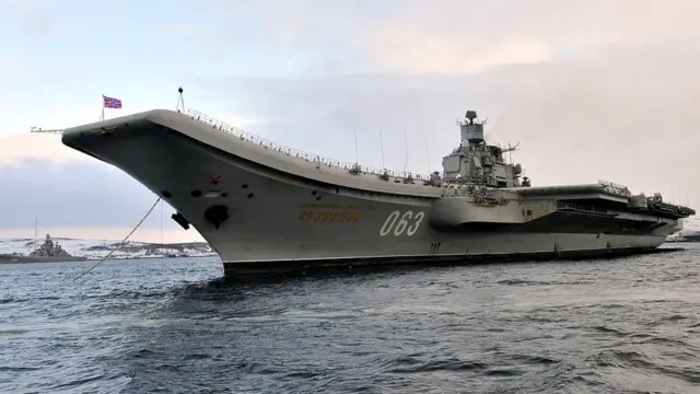 "Адмирал Флота Советского Союза Кузнецов" был построен еще в СССР - в украинском Николаеве, на Черноморском судостроительном заводе