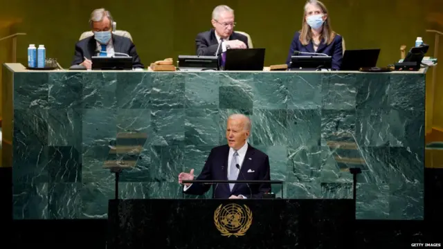 बाइडन ने यूएन