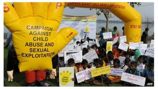 ඉන්දියාවේ ළමා ලිංගික හිංසනයට එරෙහිව