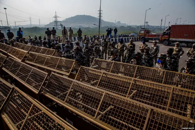 किसानों का प्रदर्शन