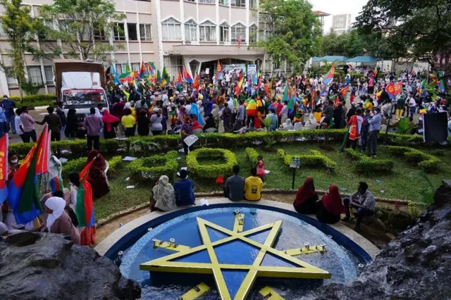 mooraa imbaasii Itoophiyaa Naayiroobii jiru