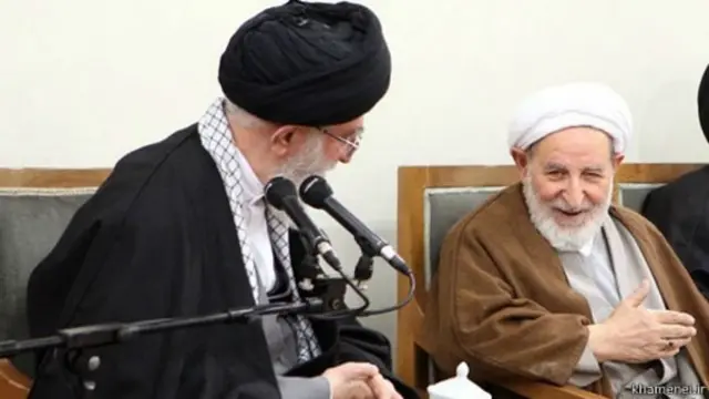 آیت الله خامنه ای و محمد یزدی