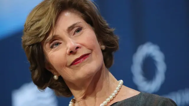 Laura Bush, exprimera dama de EE.UU.