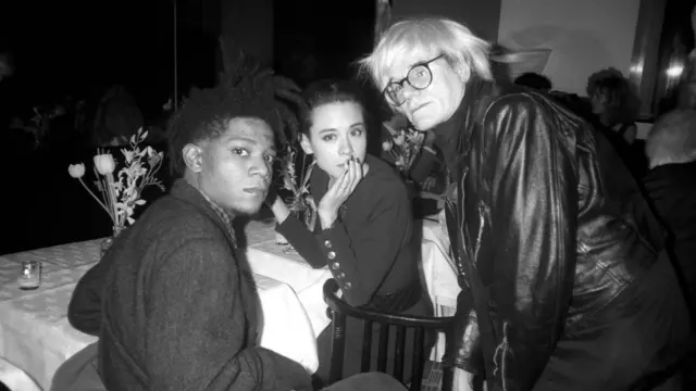 Basquiat, Andy Warhol e Tina Chow