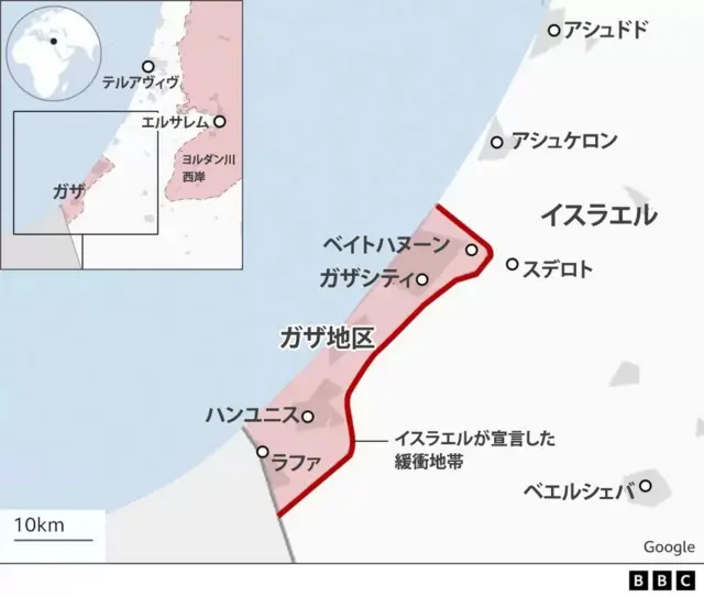 ガザ地区からイスラエルへ相次ぐ砲撃、多数死傷 「これは戦争」とイスラエル首相 Bbcニュース