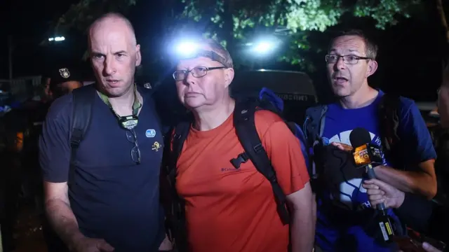 ผู้เชี่ยวชาญจากอังกฤษเดินทางถึงถ้ำหลวง-ขุนน้ำนางนอนแล้ว