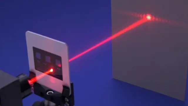 Otra toma del experimento de las rendijas