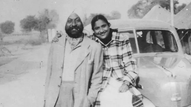 దేశవిభజన:తరుంజిత్ సింగ్ తాత కెప్టెన్ అజిత్ సింగ్, నాన్నమ్మ నరేంద్ర కౌర్