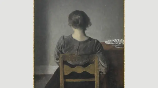 Pintura de Vilhelm Hammershøi