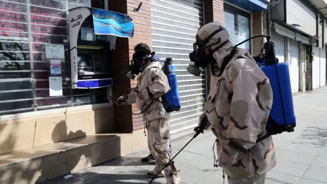 شیوع کرونا در ایران