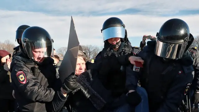 Протест в Санкт-Петербурге