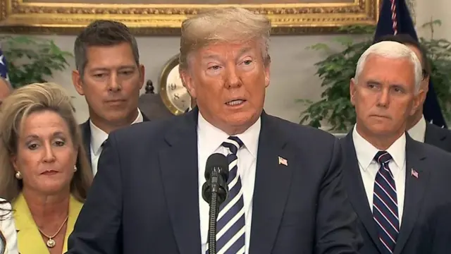 President Trump addresses North Korea tensions