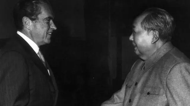 रिचर्ड निक्सन और माओत्से तुंग