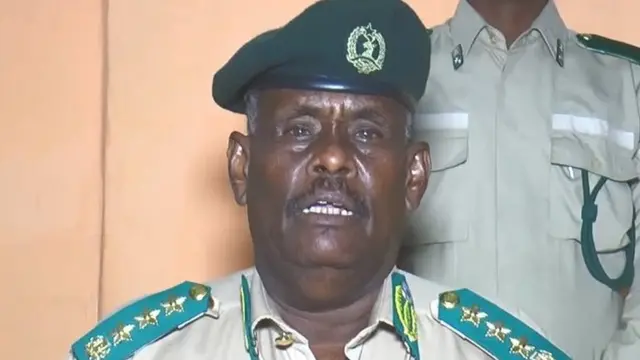 Taliyaha ciidanka Asluubta Soomaaliya Janaraal Mahad Cabdiraxmaan Aadan