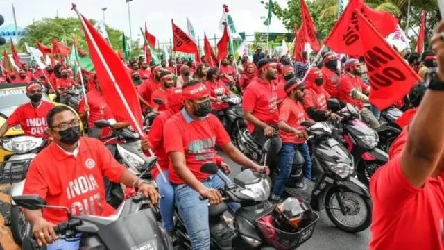 भारत विरोधी प्रदर्शन