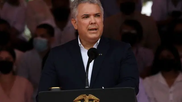 Iván Duque, presidente de Colombia.