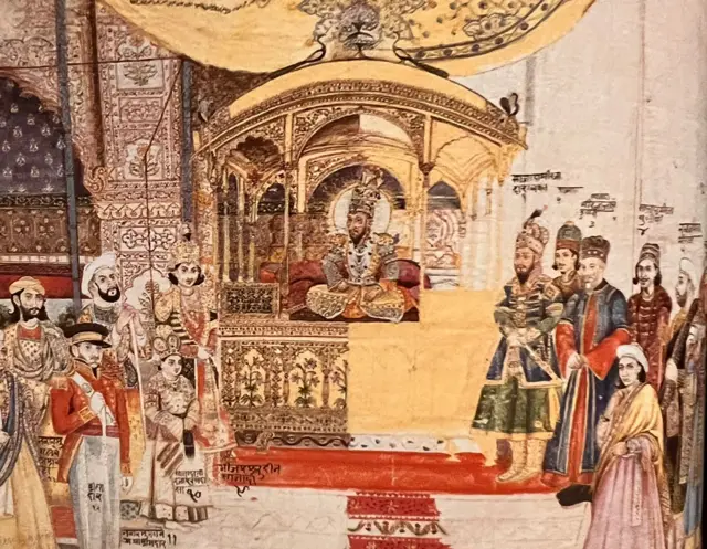 बहादुर शाह ज़फ़र का दरबार