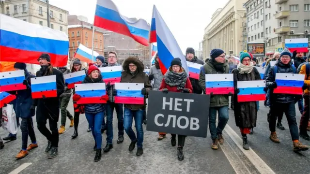 تظاهرات مسکو