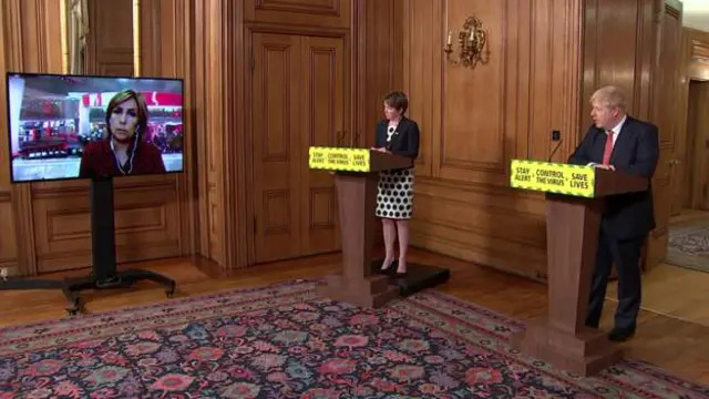 بوریس جانسون جلسه مطبوعاتی