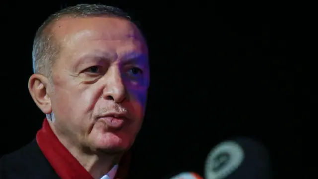 तुर्की के राष्ट्रपति अर्दोआन