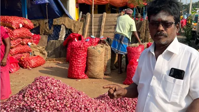வெங்காய மொத்த வியாபாரி தங்கராஜ்