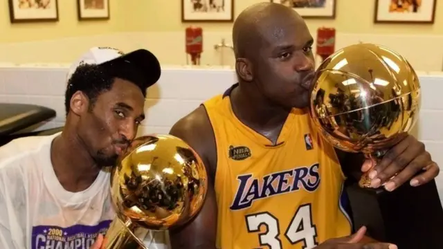 Kobe Bryant y Shaquille O'Neal
