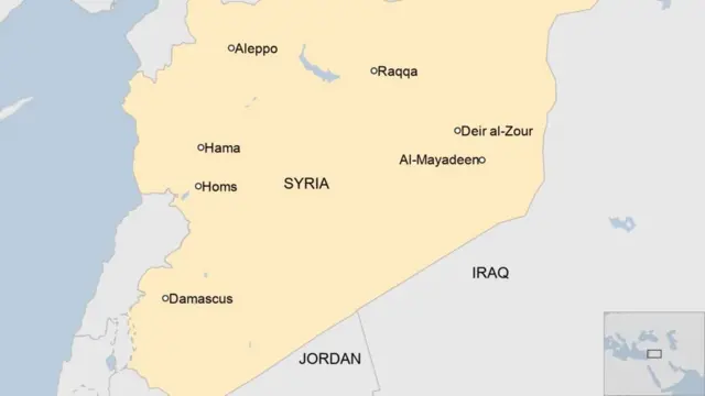 Ramani ya Syria