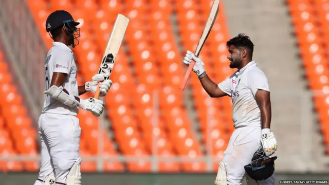 ऋषभ पंत और वाशिंगटन सुंदर