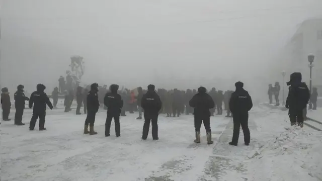 تجمع دهها هزار نفر در روسیه در حمایت از آلکسی ناوالنی